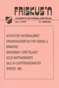 Friskus´n 1992 Nr 3